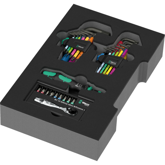 L-Key and Bit Holder Set in Inlay