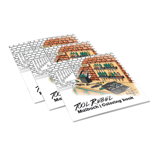 Wera Tool Rebel Malbuch Vorderseite