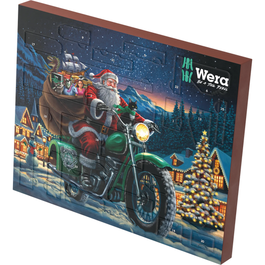 Wera Tool Rebel Shop Adventskalender Produktbild leicht schräg
