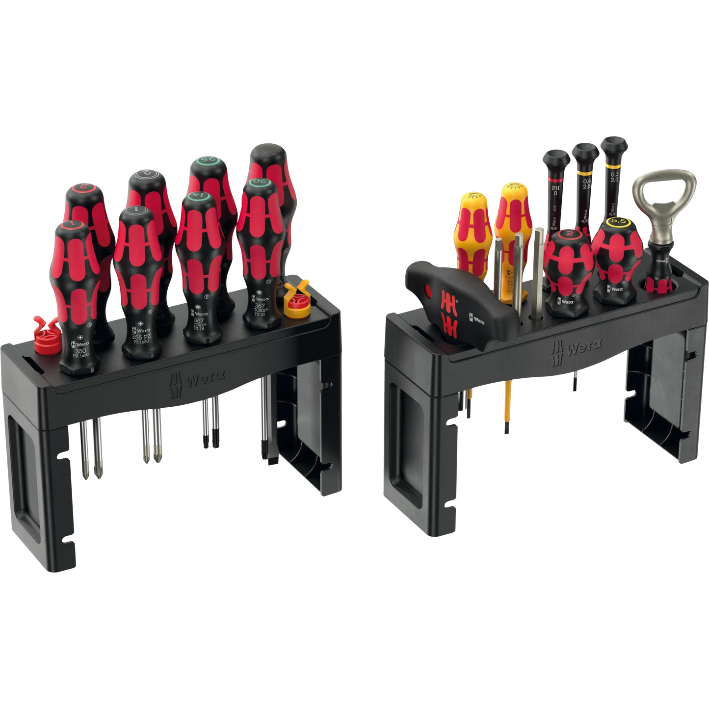 Wera Tool Rebel Shop Adventskalender Inhalt nebeneinander 