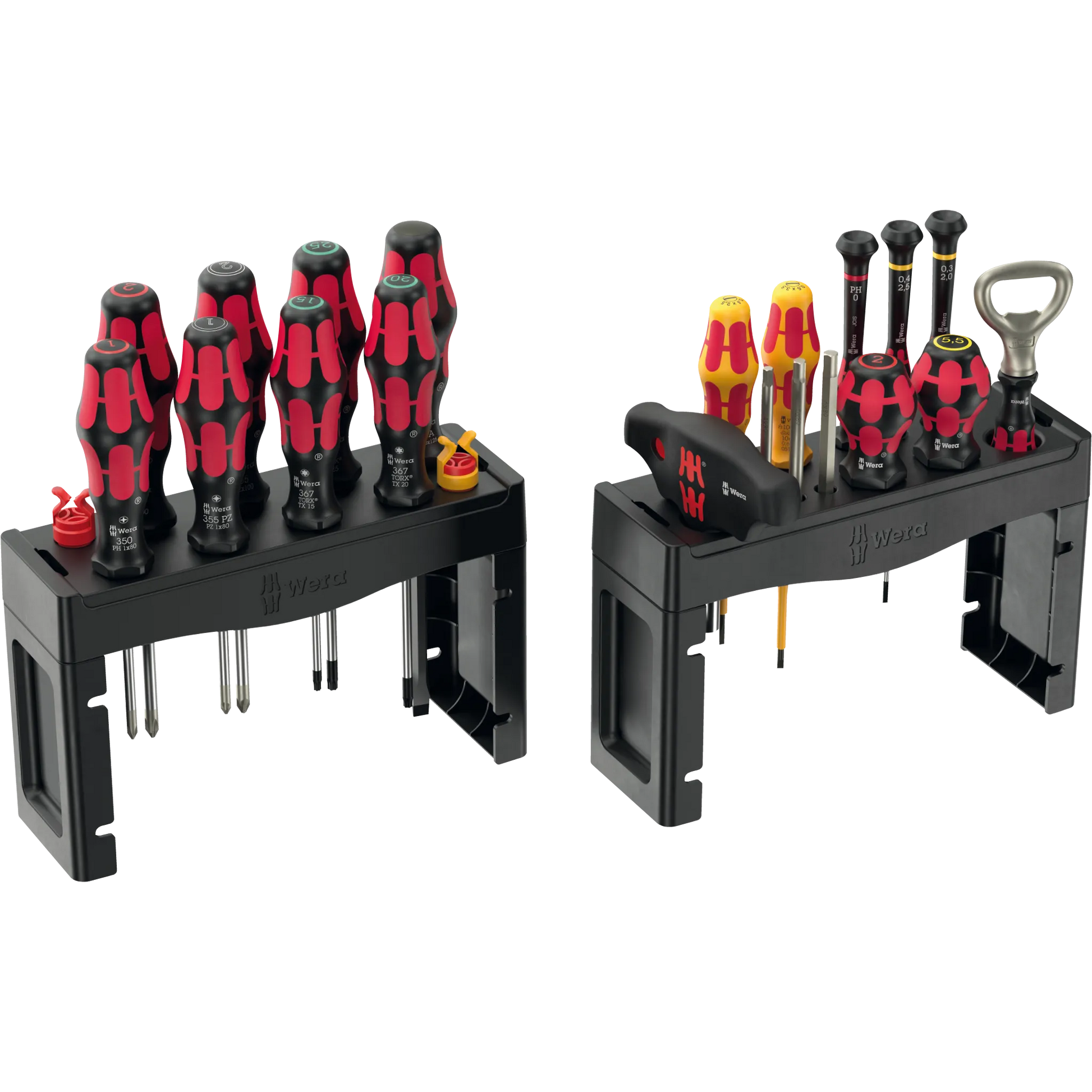 Wera Tool Rebel Shop Adventskalender Inhalt nebeneinander 