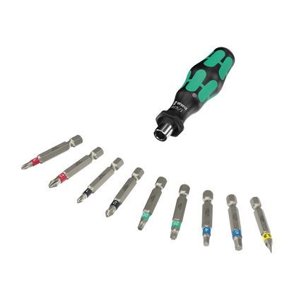 Wera Adventskalender 2026 Handhalter mit Bit und Adapter