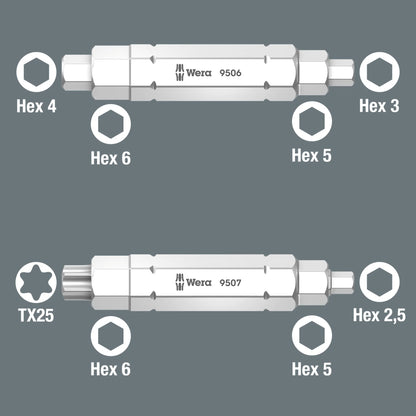 Bike Tyre Jack Bit Set