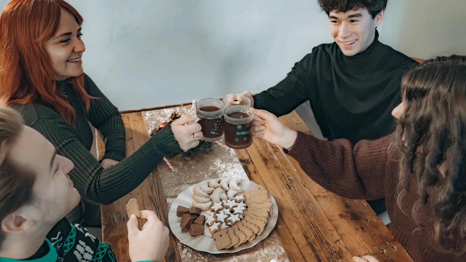 Wera Tool Rebel Shop Glühweintasse 4 Freunde stoßen an 