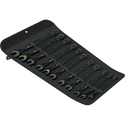 Wera Tool Rebel Shop-Ringratschen Maulschluessel Joker Set Produktbild  geöffnete Werkzeugtasche