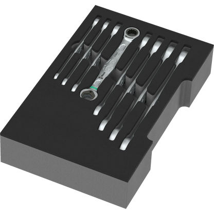 Joker 6000 Ratcheting Combination Wrench Set in Inlay