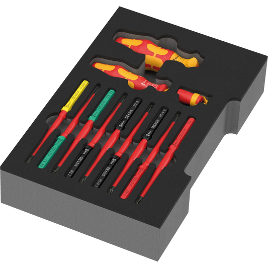 Screwdriver VDE interchangeable blade set