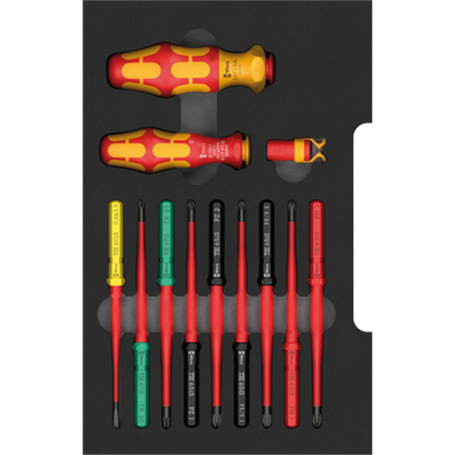 Screwdriver VDE interchangeable blade set