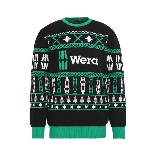 Wera Tool Rebel Shop Ugly Sweater Weihnachtspulli Unisex Vorderseite