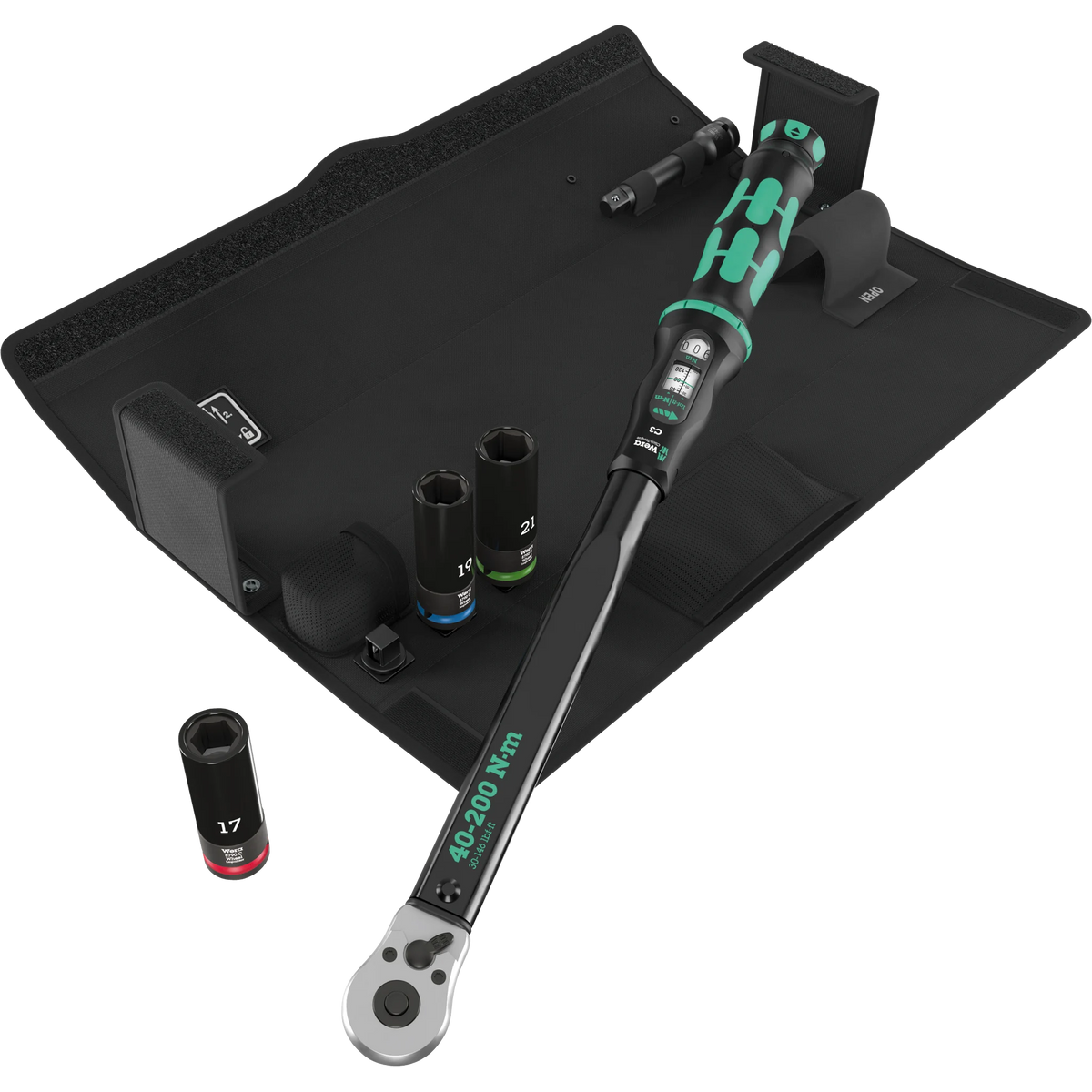 Wera Tool Rebel Car Torque Wrench Set 40-200 Nm – Wera Tool Rebel Shop