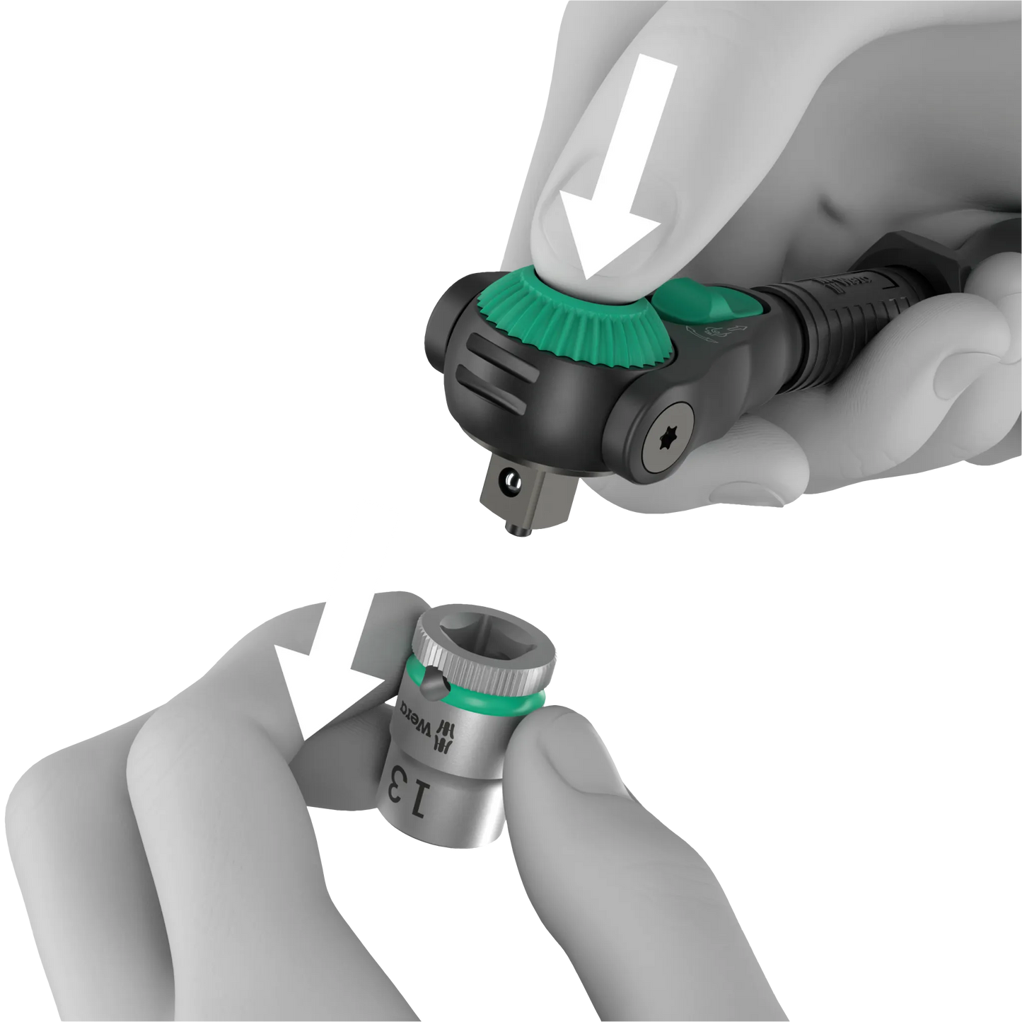 Zyklop Speed Ratchet 1/2 inch Black Edition